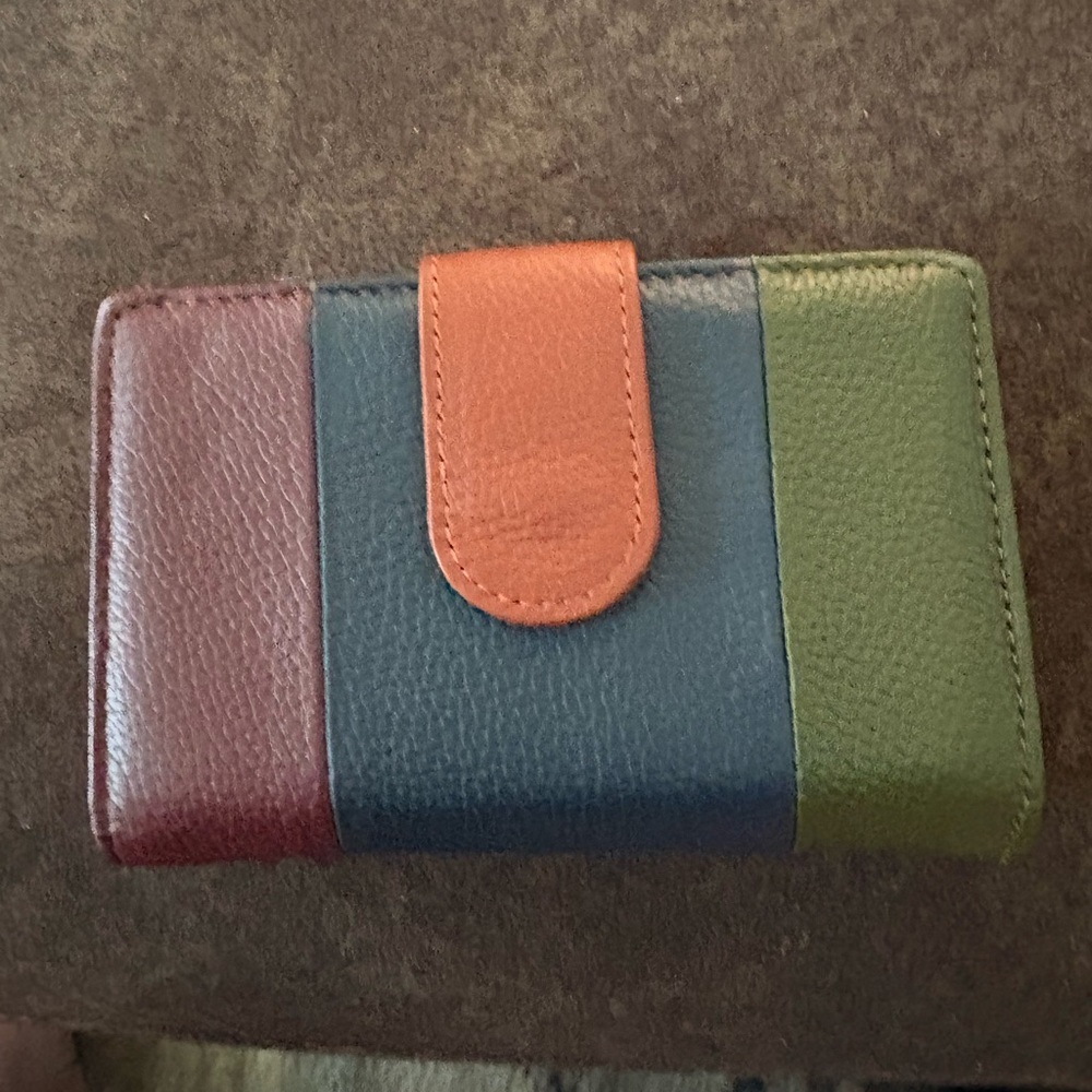 Multicolor Leather Wallet